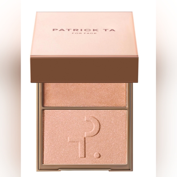 Patrick Ta Major Glow Crème & Powder Light Reflecting Highlighter Duo DADDY. - Picture 1 of 5